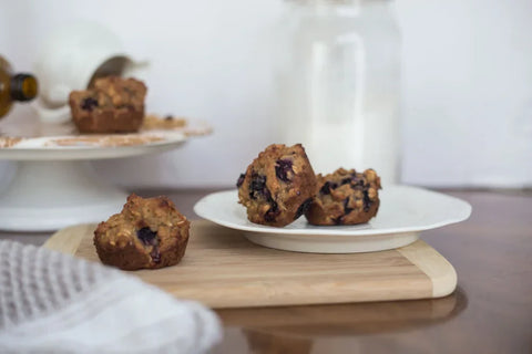 Sunday Prep - The Easiest Homemade Blueberry Muffins Ever!!!