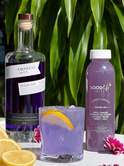 Violet Hour - An Empress Gin Cocktail Recipe with Sparked Luminade