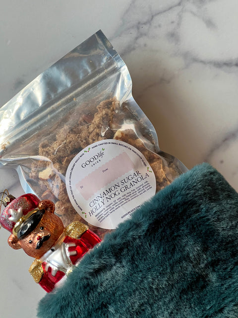 Cinnamon Sugar Holly Nog Granola